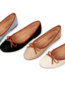 Royalfashion Matowe damskie baleriny Saaferr