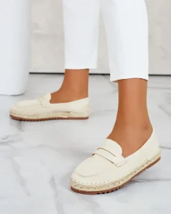 Royalfashion Mokasyny damskie eko zamszowe Monum