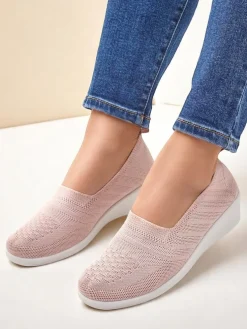 Royalfashion Mokasyny damskie na niskim koturnie Epoles