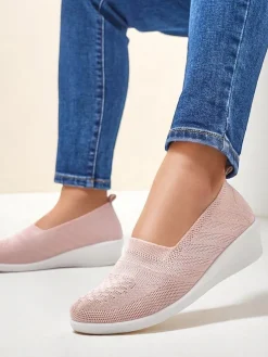 Royalfashion Mokasyny damskie na niskim koturnie Epoles