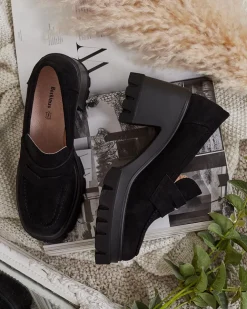 Royalfashion Mokasyny damskie na słupku Narvoti