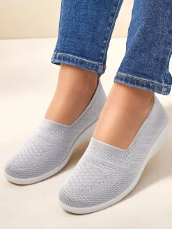 Royalfashion Mokasyny damskie na niskim koturnie Epoles