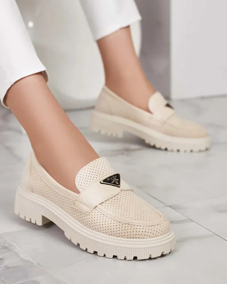 Royalfashion Mokasyny damskie Biss