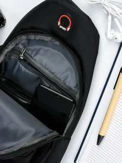 Royalfashion Męska saszetka na jedno ramię Solo Cross