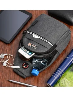 Royalfashion Męska saszetka na jedno ramię Solo Cross