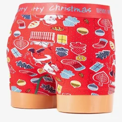 Royalfashion Męskie świąteczne bokserki