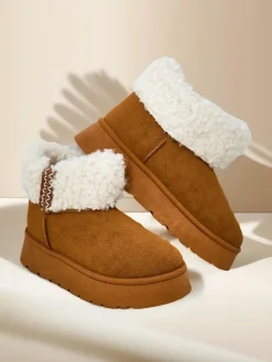 Royalfashion Śniegowce damskie z kożuszkiem Rovvoy