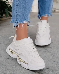 Royalfashion Ocieplane sneakersy damskie Noxxic