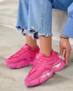 Royalfashion Ocieplane sneakersy damskie Noxxic