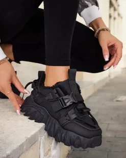 Royalfashion Ocieplane sneakersy damskie Losgos