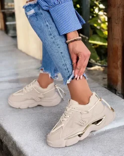 Royalfashion Ocieplane sneakersy damskie Noxxic