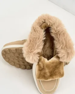 Royalfashion Ocieplane sneakersy damskie z futerkiem Mofell