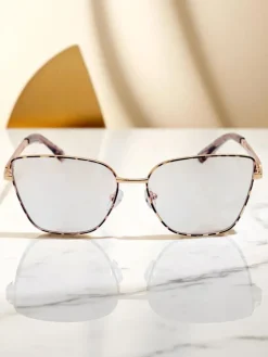 Royalfashion Okulary przeciwsłoneczne w kwadracie lekko przyciemnione Olattes