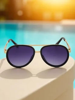 Royalfashion Okulary przeciwsłoneczne w stylu "mucha" Muse