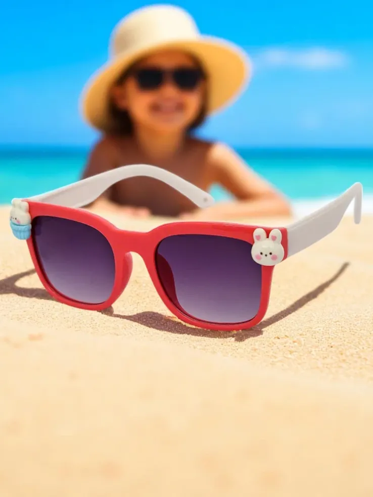 Royalfashion Okulary przeciwsłoneczne dziecięce z ozdobami Sunny Sparkle