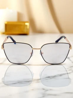 Royalfashion Okulary przeciwsłoneczne w kwadracie lekko przyciemnione Olattes