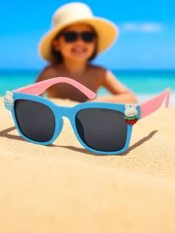 Royalfashion Okulary przeciwsłoneczne dziecięce z ozdobami Sunny Sparkle