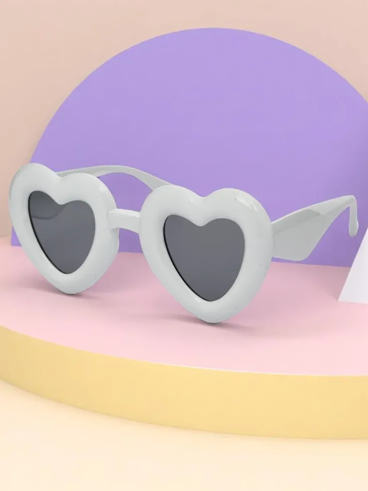 Royalfashion Okulary przeciwsłoneczne dziecięce Serduszka