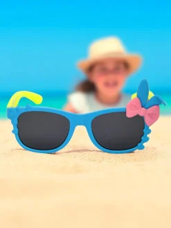 Royalfashion Okulary przeciwsłoneczne dziecięce z ozdobami Bunny Shine