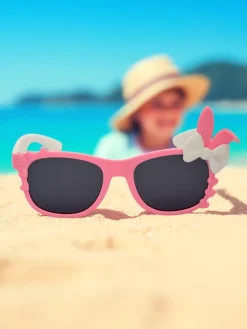 Royalfashion Okulary przeciwsłoneczne dziecięce z ozdobami Bunny Shine