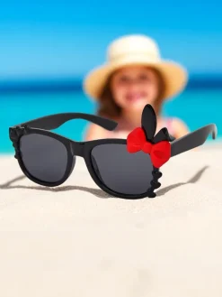 Royalfashion Okulary przeciwsłoneczne dziecięce z ozdobami Bunny Shine