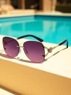 Royalfashion Okulary przeciwsłoneczne w stylu "mucha" Bee Chic