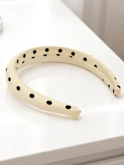 Royalfashion Opaska do włosów w kropki Zoya