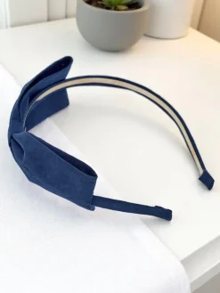 Royalfashion Opaska do włosów z kokardką Lila