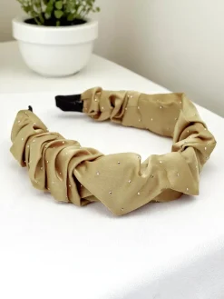 Royalfashion Opaska do włosów satynowa Bianca