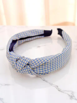 Royalfashion Opaska do włosów w kratkę Croatia