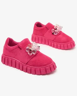 Royalfashion Półbuty sportowe z kolorowymi kamyczkami Resinello