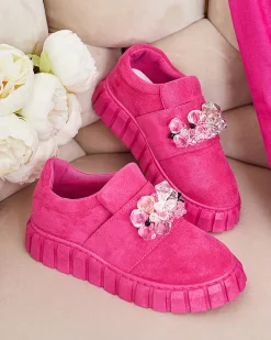 Royalfashion Półbuty sportowe z kolorowymi kamyczkami Resinello