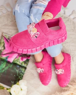 Royalfashion Półbuty sportowe z kolorowymi kamyczkami Resinello