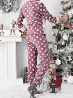 Royalfashion Piżama damska a'la polarowa Hello Winter