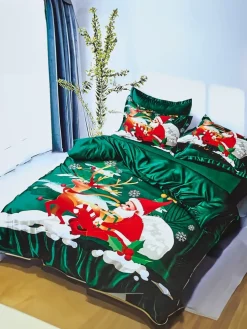 Royalfashion Pościel świąteczna 160x200 komplet 3-CZĘŚCI