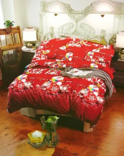 Royalfashion Pościel świąteczna 160x200 komplet 3-CZĘŚCI