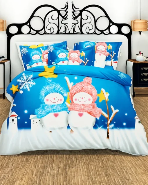 Royalfashion Pościel świąteczna 200x220 komplet 4-CZĘŚCI