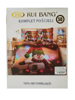Royalfashion Pościel świąteczna 160x200 komplet 3-CZĘŚCI