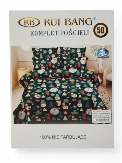 Royalfashion Pościel świąteczna 160x200 komplet 3-CZĘŚCI