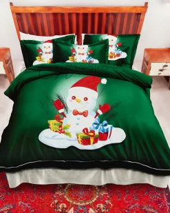 Royalfashion Pościel świąteczna 160x200 komplet 3-CZĘŚCI