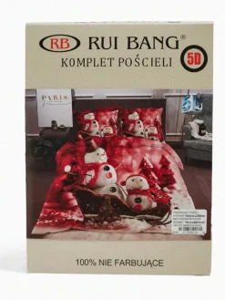 Royalfashion Pościel świąteczna 160x200 komplet 3-CZĘŚCI