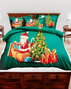 Royalfashion Pościel świąteczna 200x220 komplet 4-CZĘŚCI