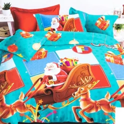 Royalfashion Pościel świąteczna 160x200 komplet 3-CZĘŚCI