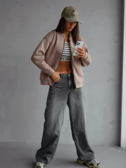 Royalfashion Rozpinana bluza typu bomberka