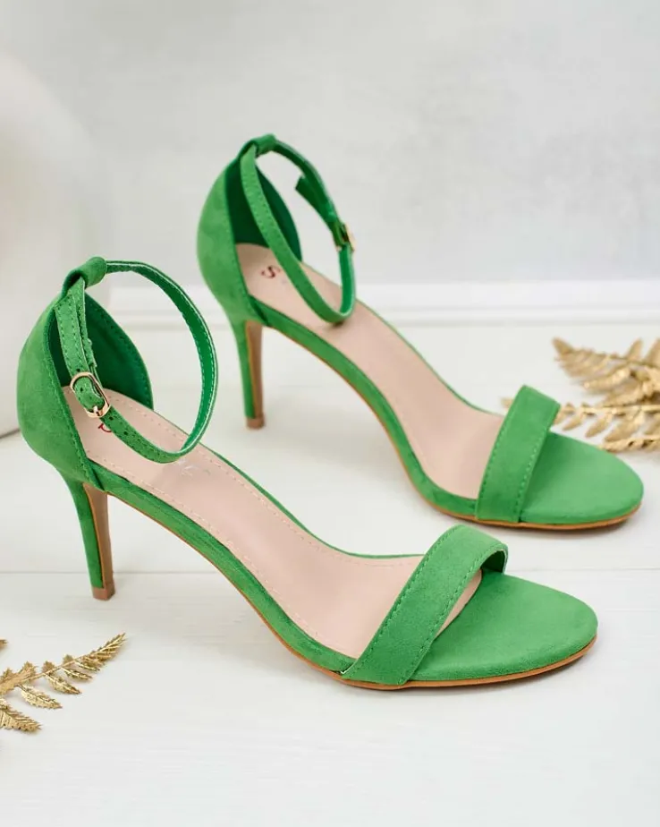 Royalfashion Sandałki damskie na szpilce Essial