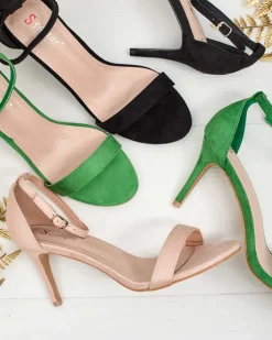 Royalfashion Sandałki damskie na szpilce Essial