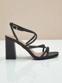 Royalfashion Sandały damskie na słupku Elysia