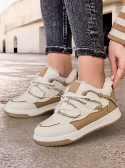 Royalfashion Sneakersy damskie z ociepleniem Esioo