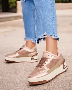 Royalfashion Sneakersy damskie z ociepleniem Garres