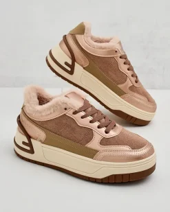 Royalfashion Sneakersy damskie z ociepleniem Garres